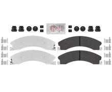 Pastillas de freno de disco HD galvanizadas traseras Ultra Premium Fleet 12-19 GMC 2500HD 