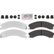 Ultra Premium Fleet Rear Galvanized HD Disc Brake Pads 12-19 GMC 2500HD