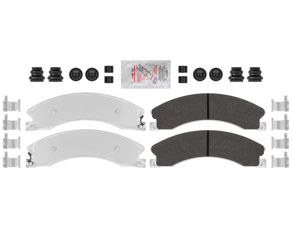 Ultra Premium Fleet Rear Galvanized HD Disc Brake Pads 12-19 GMC 2500HD