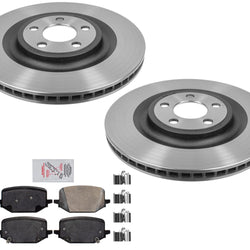 High Performance Disc Brake Rotors Pads for Explorer ST 3.0L Turbo Red Caliper