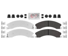 Pastillas de freno de disco HD galvanizadas delanteras de flota ultra premium 16-23 Nissan Titan XD 