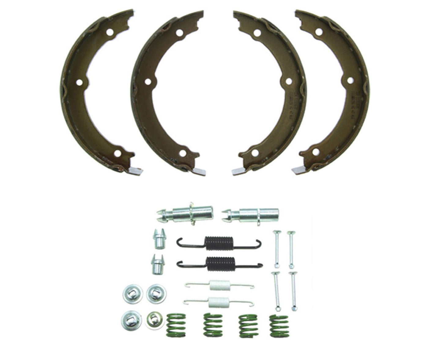 Para Hyundai Santa Fe 2010-2012, zapatas de freno de estacionamiento trasero + herrajes 58305-2PA00