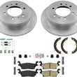 AME Improved Performance Disc Brake Pads Disc Brake Rotors For 06-10 Hummer H3