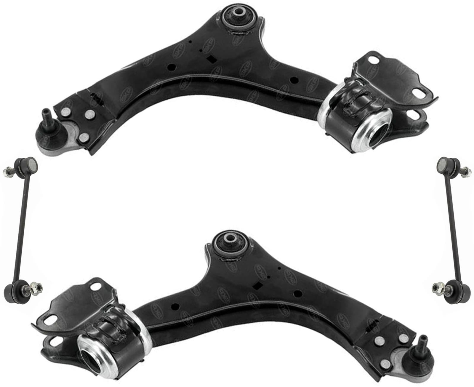 Brazos de control inferiores delanteros, rótulas, enlaces de barra estabilizadora para Land Rover LR2 08-2015