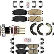 For 01-06 Santa Fe 2.4 Front Wheel Drive Disc Brake Pads + Parking Brake Shoes