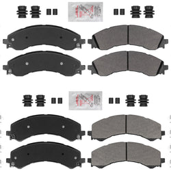 HEAVY DUTY FRONT PADS REAR PADS !!!! Disc Brake Pads FOR 21-22 Express Van 4500