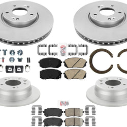 Para Sportage 11-16, tracción delantera, almohadilla de rotores de freno de disco de rendimiento mejorado