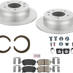 Para Sportage 11-16, tracción delantera, almohadilla de rotores de freno de disco de rendimiento mejorado