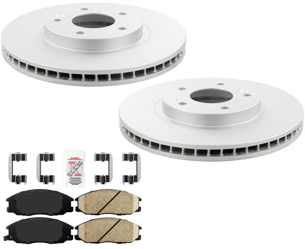 For 2001-2006 Hyundai Santa Fe with Optional 293MM Disc Brake Rotors + Pads