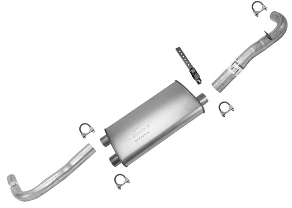 Chevrolet Camaro Firebird Dual Exhaust Rear Muffler + Tail Pipes 1993-1997