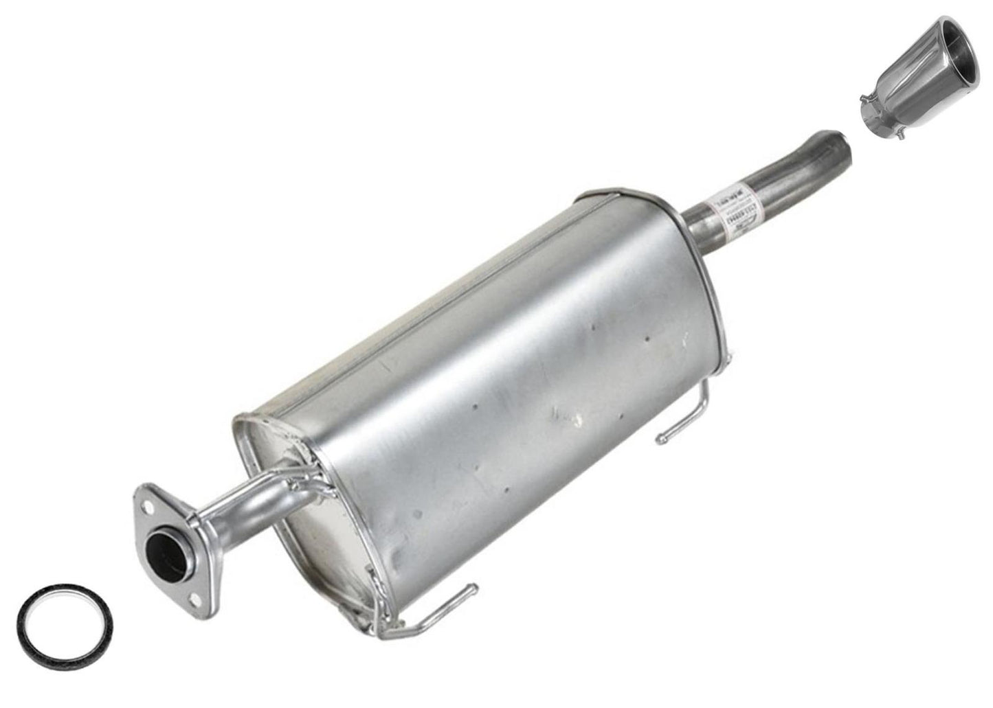 Exhaust Muffler With Gasket For 2013 2014 2015 2016 2017 Nissan Sentra 1.8L