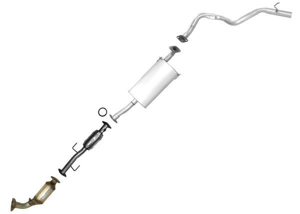 Frt Rr Catalytic Converter For Toyota 4Runner 01-02 3.4 Federal Emissions Only
