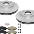 Improved Performance Disc Brake Rotors Brake Pads for 05-06 Chevrolet Equinox