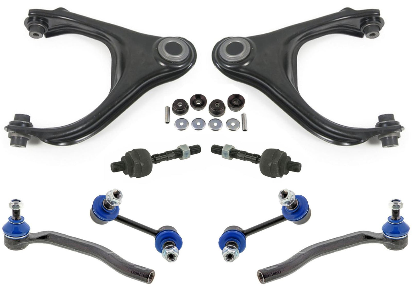 Front Upper Control Arms Bushings Ball Joints for Honda Prelude 97-01 SH Model
