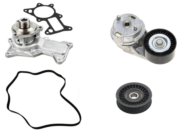 New Engine Water Pump with Gasket For 2007-2011 Jeep Wrangler 3.8L 4666044AA