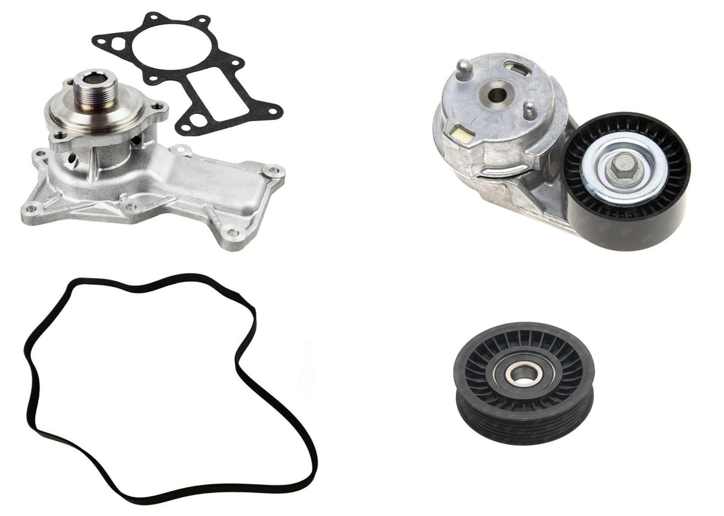 New Engine Water Pump with Gasket For Jeep Wrangler 2007-2011 3.8L 4666044AA