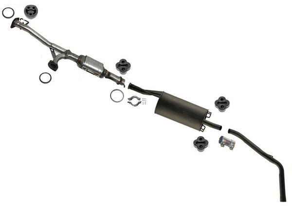 California Emissions Rear Catalytic Converter Muffler For V8 Toyota Tundra 00-02