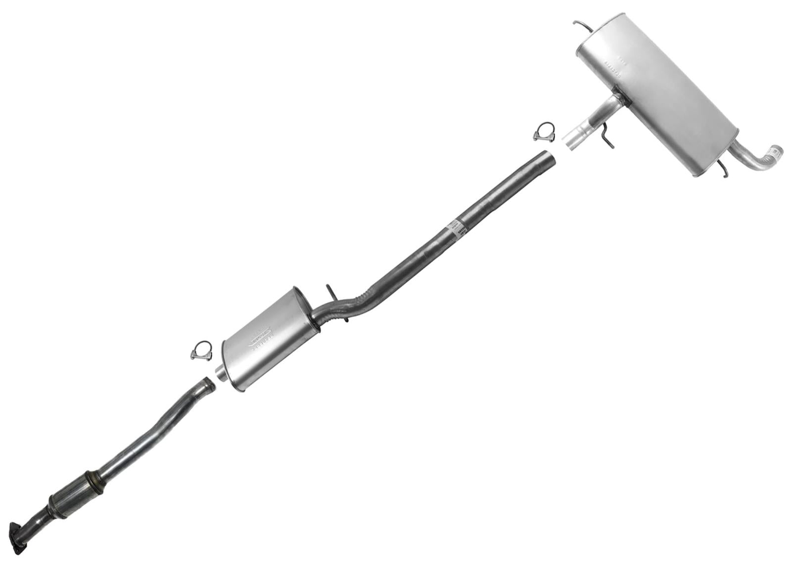 Full Exhaust System With Converter Fits GMC Terrain 10-17 2.4L Engine