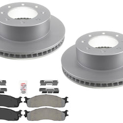 Front AmeriPro Disc Brake Rotors & Brake Pads Kit For Dodge Ram 1500 2005-2008
