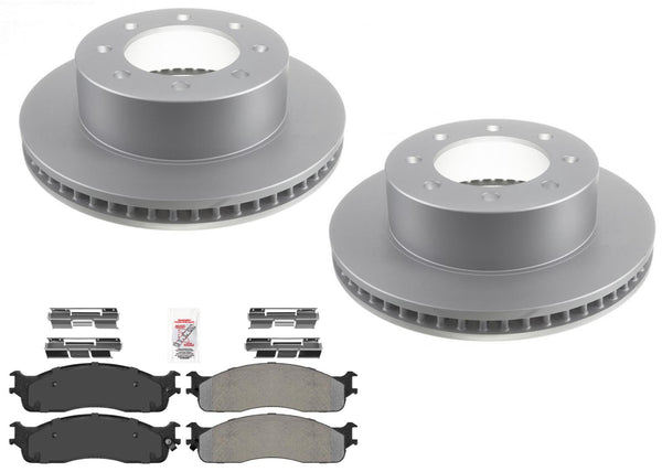 Front AmeriPro Disc Brake Rotors & Brake Pads Kit For Dodge Ram 1500 2005-2008