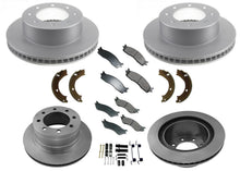 Rotores de freno de disco y pastillas de freno de cerámica para Dodge Ram 2500 Pick Up 2006, 8 piezas