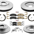 Improved Performance Disc Brake Rotors Pads Parking Shoe For Monte Carlo 06-07