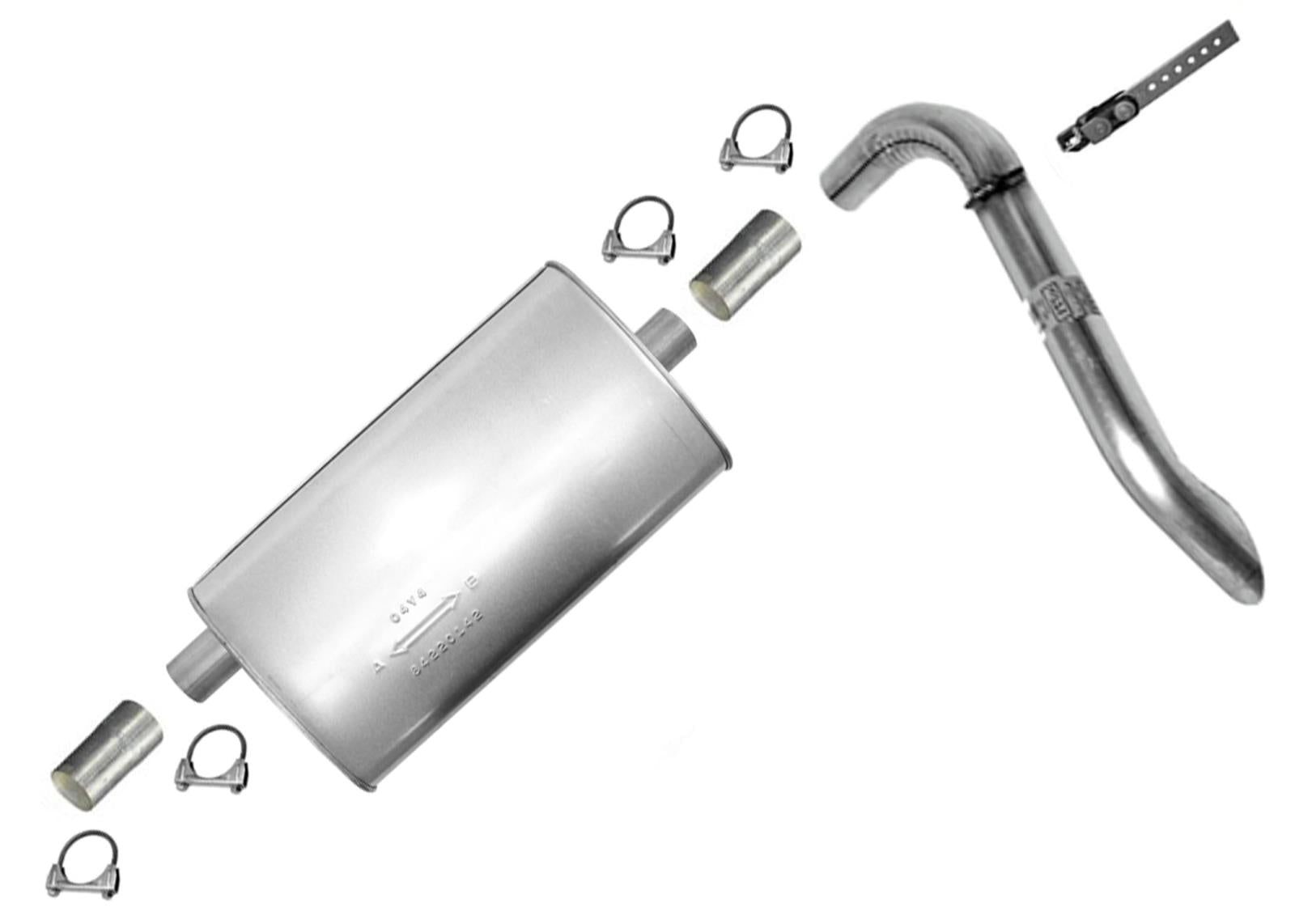 Taylor Performance - Tubo de silenciador para Chevrolet Camaro 1993-1997 V6