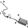 Muffler Resonator Tail Exhaust System for Hyundai Accent 2000 2001 2002 1.5L