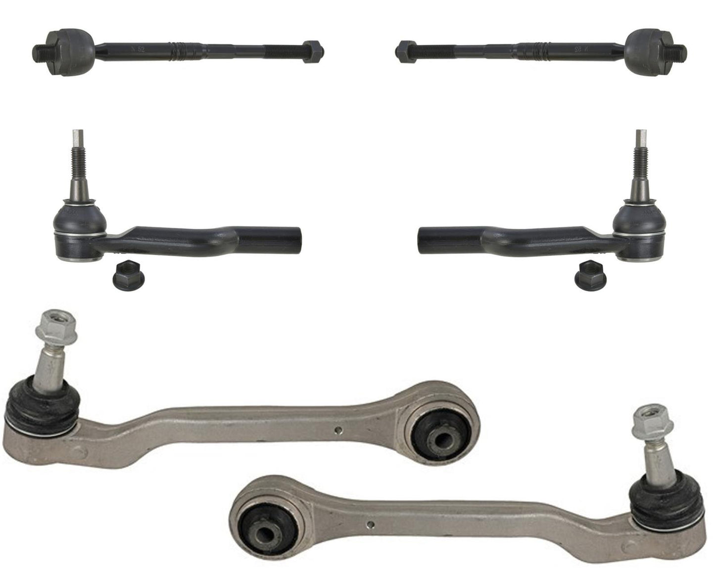Front Rearward Lower Control Arms W/ Ball Joints For Cadillac CTS Sedan 14-2019