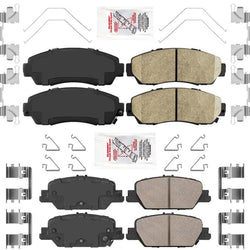 2020+ Honda CRV Hybrid Ceramic Front + Rear Brake Pads FOR EX LX Sport Touring