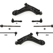 04-08 Forenza 05-08 Reno Control Arms Tie Rod Ends Ball Jts Sway Bar Links 8Pc