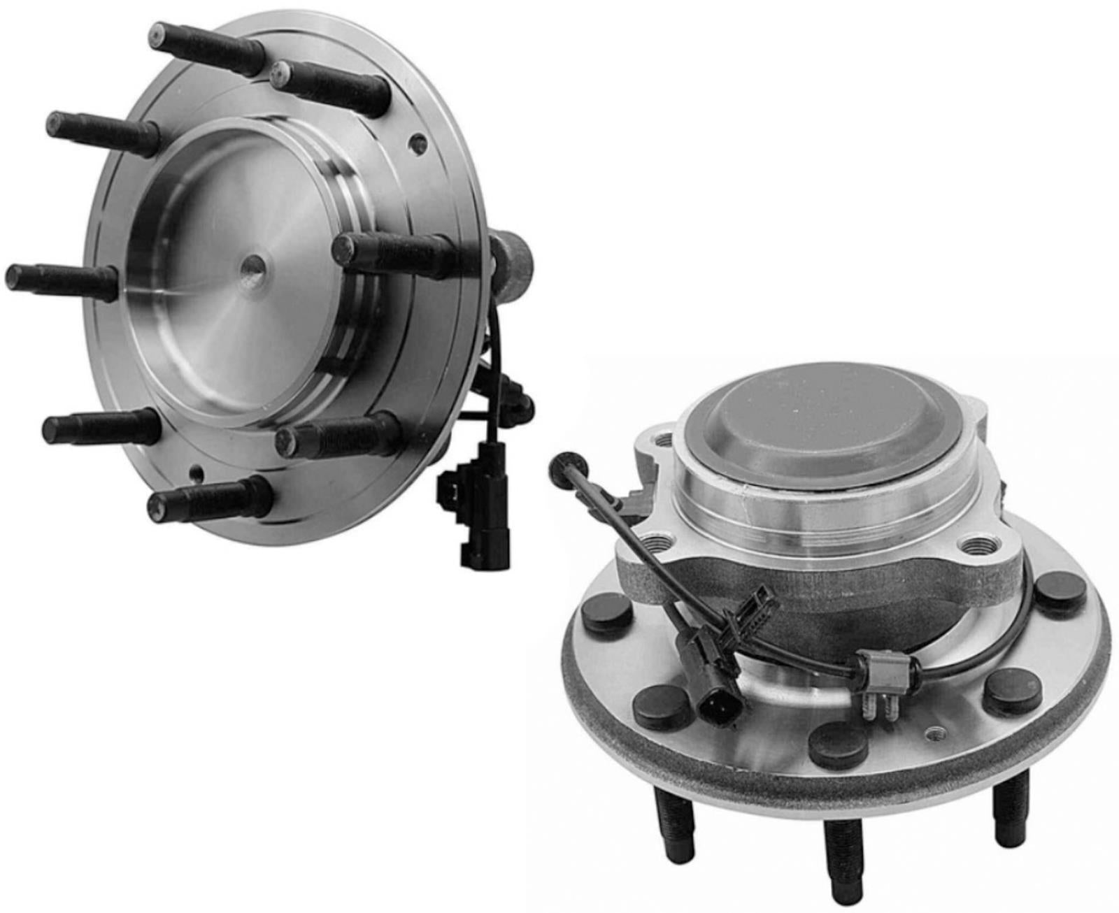 Front Wheel Bearings Assembly Kit For Silverado 3500 HD 2020-2025 RWD W/ DRW