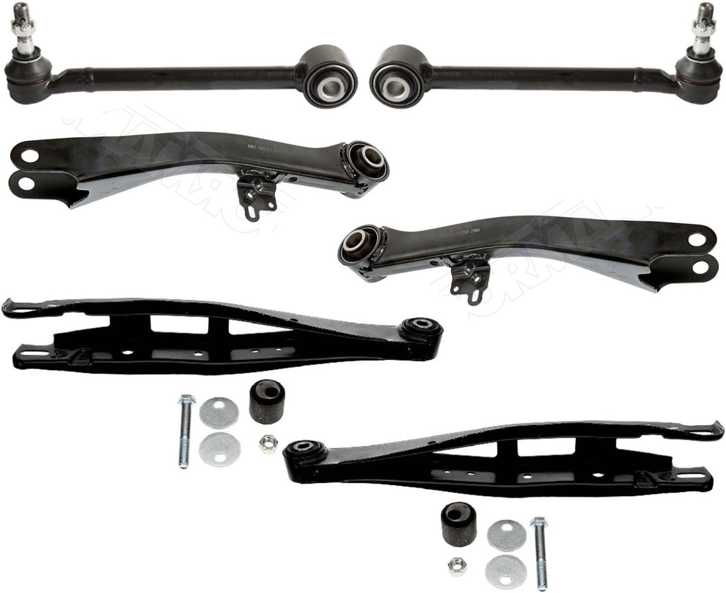 Brazos de control traseros inferiores y traseros para Subaru Legacy y Outback 2015-2019
