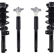 Front Complete Struts & Rear Complete Shocks For Jetta 2011-15 W/ 50 MM Housing