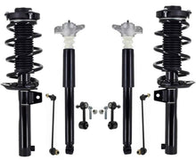 Amortiguadores y eslabones traseros delanteros completos para Jetta 2011-2015 con carcasa de 50 MM