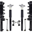 Front Complete Struts Rear Shocks & Links For Jetta 2011-2015 W/ 50 MM Housing