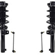 Front Complete Struts & Front Sway Links For Jetta 2011-2015 W/ 50 MM Housing