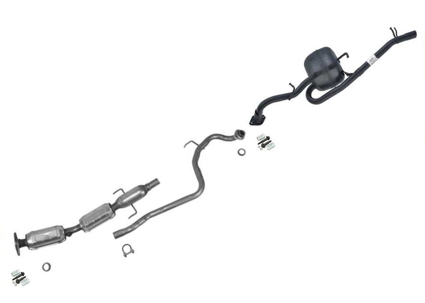 Catalytic Converter for Toyota Yaris 4Dr Sedan 2007-2011 OE Style Rear Muffler