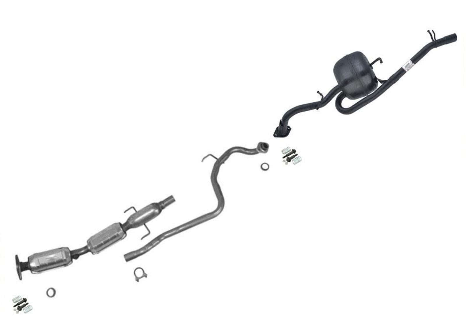 Catalytic Converter for Toyota Yaris 4Dr Sedan 2007-2011 OE Style Rear Muffler