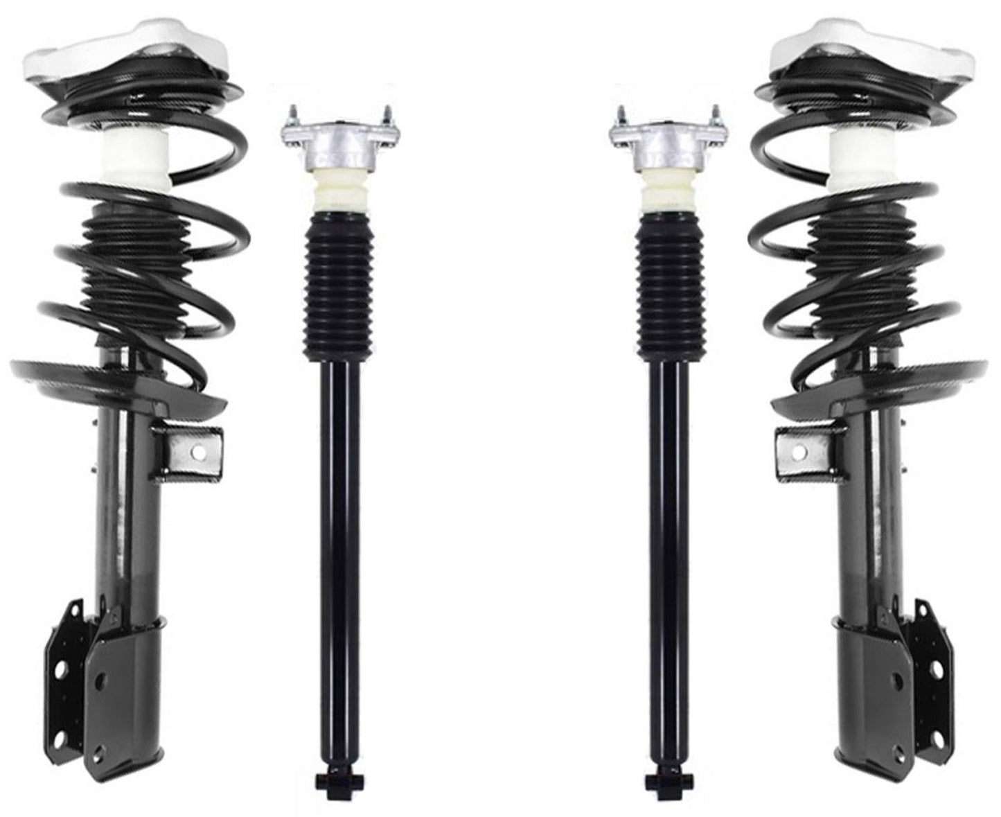 Puntales delanteros completos y amortiguadores traseros completos para Mercedes Benz GLK350 2010-2015