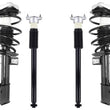 Front Complete Struts & Rear Complete Shocks For Mercedes Benz GLK350 2010-2015