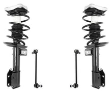 Puntales delanteros completos y enlaces de barra estabilizadora para Mercedes Benz GLK350 2010-2015