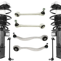 Front Complete Struts Control Arms & Links For Mercedes Benz GLK350 2010-2015