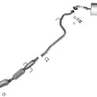 Exhaust System for Toyota Yaris 2007-2011 1.5L Hatchback Models