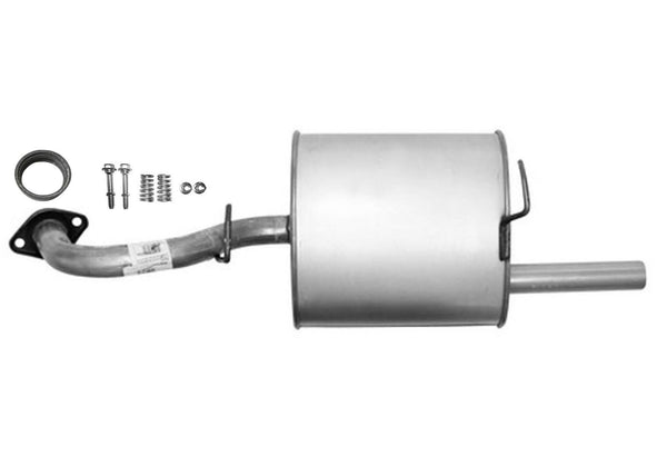 Rear Pipe and Muffler For Toyota Yaris 1.5L Hatchback Models 2007-2016