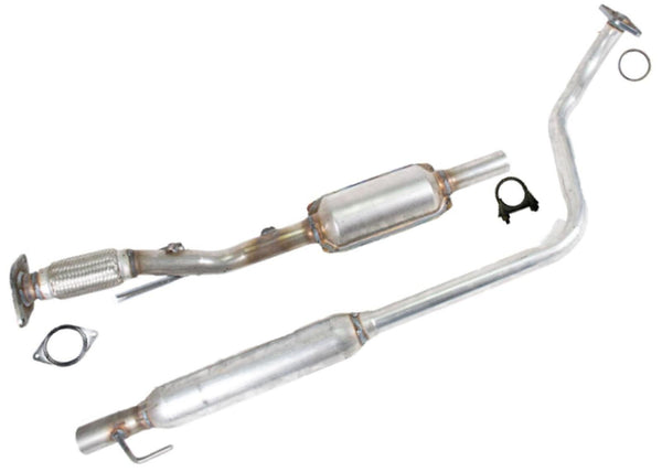 Rear Resonator Pipe w/ Catalytic Converter for Nissan Versa 2020 2021 2022 2023