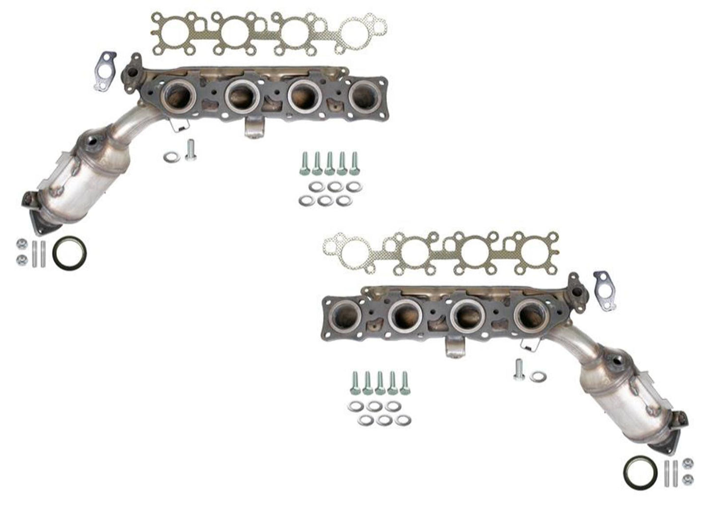 L&R Front Manifold Catalytic Converter for Lexus GX460 2010-2023 4.6L Engine.
