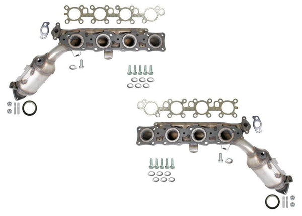 L&R Front Manifold Catalytic Converter for Lexus GX460 2010-2023 4.6L Engine.