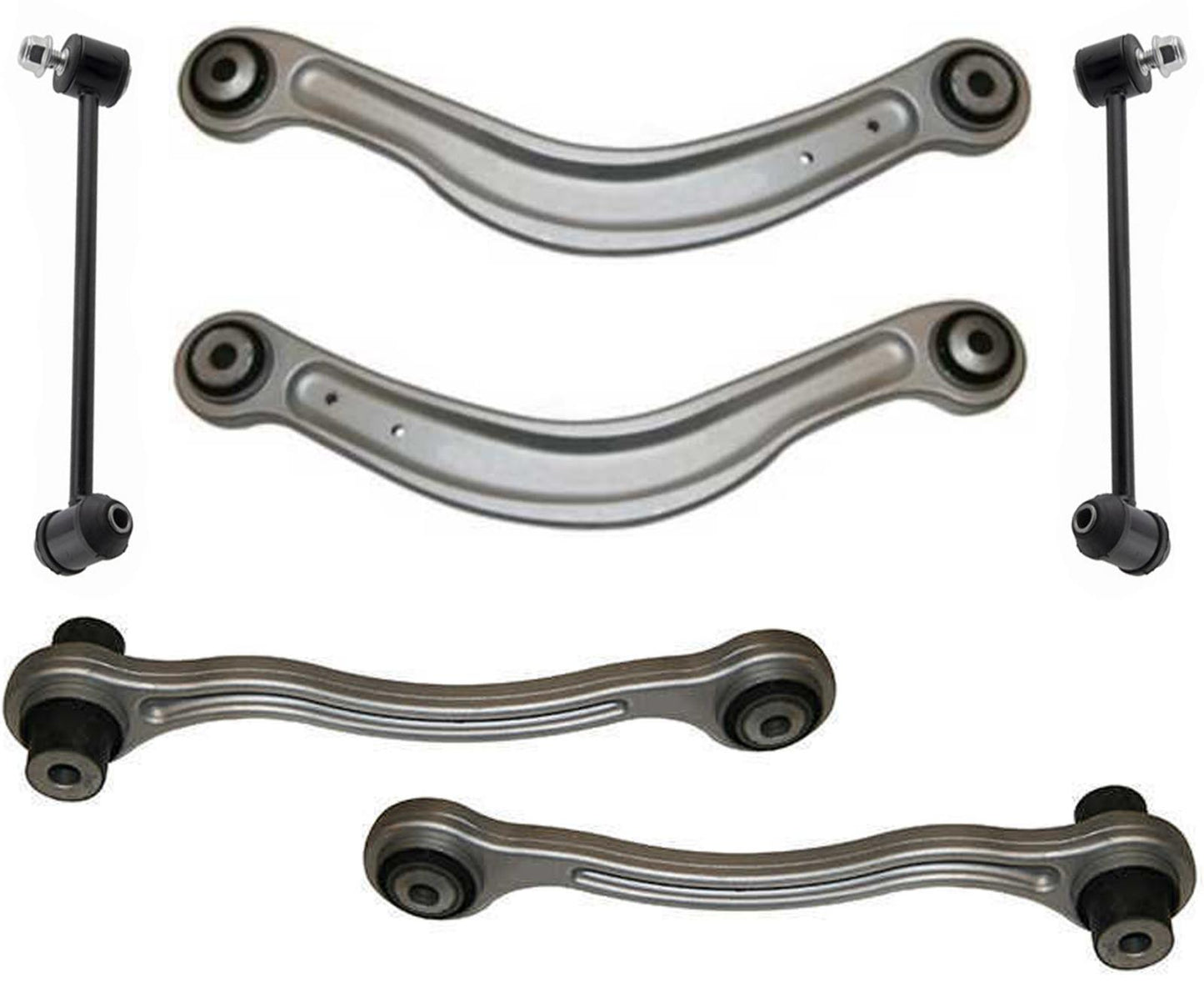 Rear Lower & Upper Control Arms & Sway Bar Links For Mercedes Benz C300 08-2023