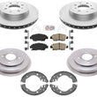 For 2015 2016 2017 2018 2020 Honda Fit Disc Brake Rotors Pads Drum Brake Shoes